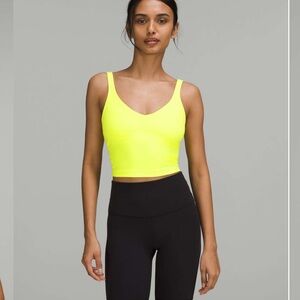 Lululemon Align Tank Top yellow color Electric Lemon